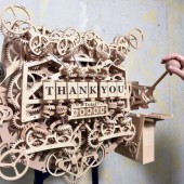 Chiêm ngưỡng tác phẩm nghệ thuật gỗ phức tạp của nghệ sĩ người Nhật